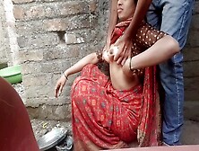 Desi Village Bhabhi With Massive Tits Gives Mind-Blowing Blowjob Outdoors