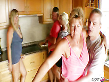 German Mother Loves To Bang In Grop Hardcore Coition With Stranger - Xozilla Porn
