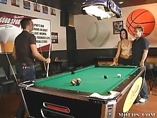 Billiard Banging With A Total Babe