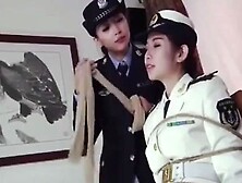 Asian Officer Bondage