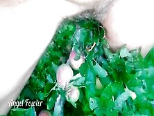 Unshaved Twat Pee Over Apples Inside The Garden - Angel Fowler