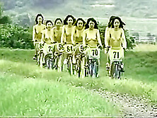 Japanese Nude Girls Cycling