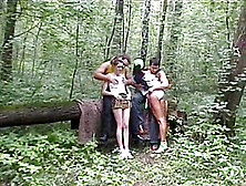 Girls Fuck In The Woods 2