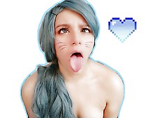 Kawaii Blue Hair Teeny Likes Fuck - Cute Moans ~