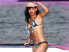 Rihanna - Bikini Booty Surfing Compilation