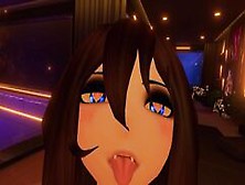 Mute Nympho Sucks Your Dick And Rides You Wildly Until She Cums In Vrchat.