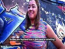 Elisa Tiger Pounded Hard In Doggystyle In Public With Real Big Tits And Small Tits Bouncing