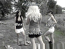 Bex,  Charlotte & Debz Play Strip Fight