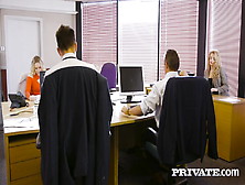 Private. Com - British Office Slut Sienna Day Milks Boss Dry!