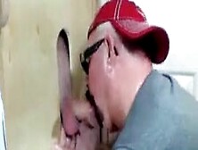 Dick Hungry Slut Sucking Delicious Cocks In A Gloryhole
