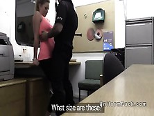 Fake Cop In Patrol Bangs Busty Blonde
