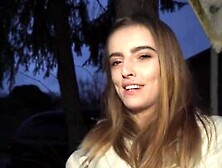 Sunset Sex With A Skinny Girl From France That Wants Dicks
