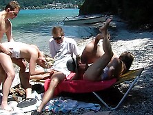 Public Family Therapy Beach Orgy