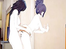 [Naruto] Futanari Kurenai Banged Anko(3D Animated)