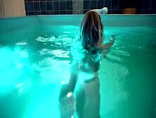Playing In The Pool With My Transparent Toy-Luxurymur