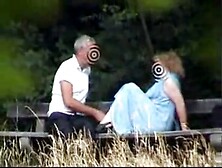 Park Bench Mature Couple Spied On From Bushes