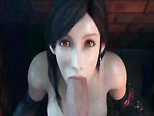 Tifa's Getting Her Pussy Fucked By A Big Cock After A Blowjob - Compilation Hentai Uncensored