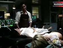 Allison Mack In White Lingerie – Smallville