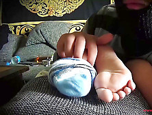 Ticklish Feet On The Sofa Part 1