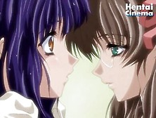 Lesbian Hentai With Two Big Boobed