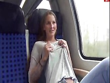 Girlfriend Plays On The Train