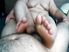 Fiance Sweaty Devils Pedicure Edging And Denial - Pov/closeup