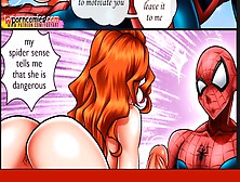 Spiderman Anime- Parody Porn Comics,  Parodies,  Spiderman Parody,  Venom,  Superhero Porn