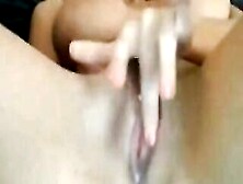 Blonde Chick Fingering Her Pussy And Ass For You