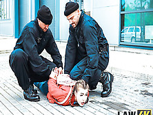 Law4K.  Sensual Lassie Pleases Two Cops So They Can Let Her