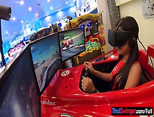 Asian Teen Amateur Beauty Fun In A Gaming Hall Before Rough Sex In The Hotel