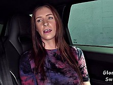 Luscious Redhead Bitch Talks About Her Glory Hole Experience
