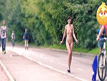 Hidden Cam Captures Jeny Stripped In Public