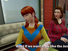Sims Four Lesbian Family Hookup - Instruct Me To Twerk 1