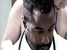 Black Doctor Anal Fucks A Busty Patient