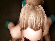 Pov Busty Blonde Babe 3D Porn Teen Blowjob Deepthroat 2