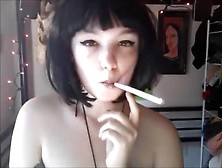 Fabulous Homemade Solo Girl,  Smoking Porn Video
