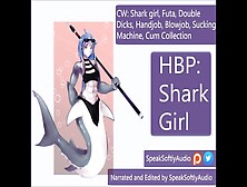 Hbp-Swallowing Off A Double Dicked Futa Shark Lady F/a