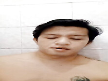 Young Asia Teen Guy Wank And Cum Under The Shower