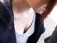 Beautiful Asian Chick Allows The Downblouse Cam