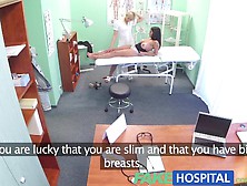 Fakehospital Busty Gorgeous Patient Has Her Massive Melons Oiled And Examined By Nympho Nurse
