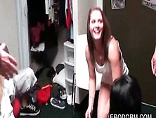 College Party In Dorm Rooms With Hot Sex Games