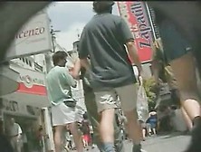 Sexy Upskirt Video Tape Of Some Babes On Public