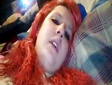 Redhead Pigtails Play With Pussy With A Dildo - Negrofloripa
