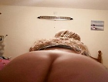 Kitty Queen Clapping Her Big White Ass.  Blond Bbw Milf Shaking And Twerking And Clapping That Big Bum
