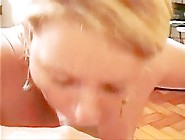 Brazilian Facials - Milf Blonde Takes A Big Cumshot