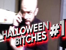 Keokistar & Leah Meow Getting Banged Inside The Butt For Halloween Inside A Beauty 3 Way