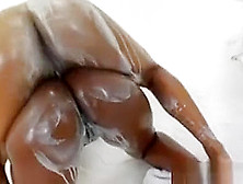 Milk Enema Ebony Lovers Squirt Milk Out Of Their Big Booties