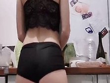 Russian Girl In Kitchen Soft Nice Ass