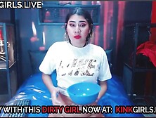 Cute Scat Teen Eat Shit With Spoon & Drink Piss