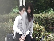 Japanese Schoolgirls Fucking In Public